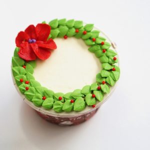 Buttercream Christmas Cake